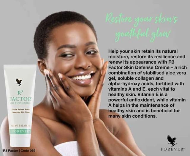 Forever R3 Factor: Ingredients, Benefits, Uses & Side Effects in Ghana