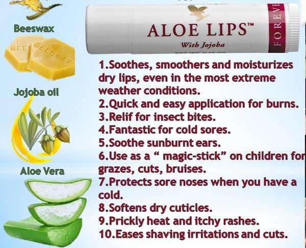 Forever Aloe Lips: Ingredients, Benefits, Uses & Side Effects in Ghana