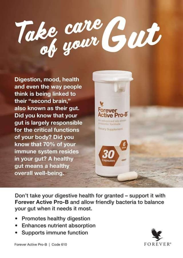 Forever Active Pro-B: Probiotic Supplement | Ingredients, Benefits, Uses & Side Effects in Ghana
