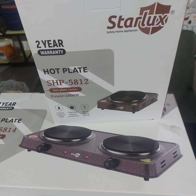 Starlux electric hot plate -double