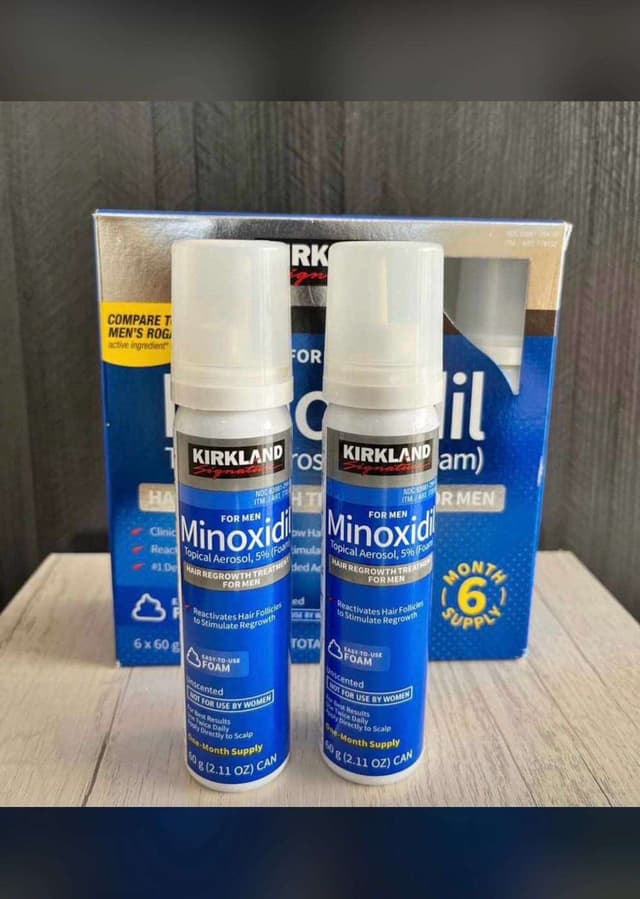 Kirkland minoxidil foam