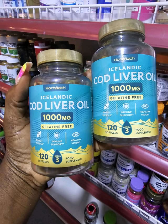 Cod Liver oil soft gels