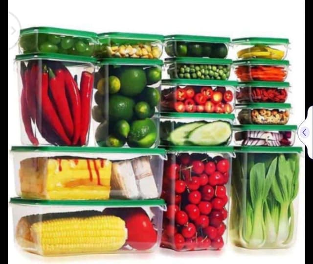 17pcs storage bowls
