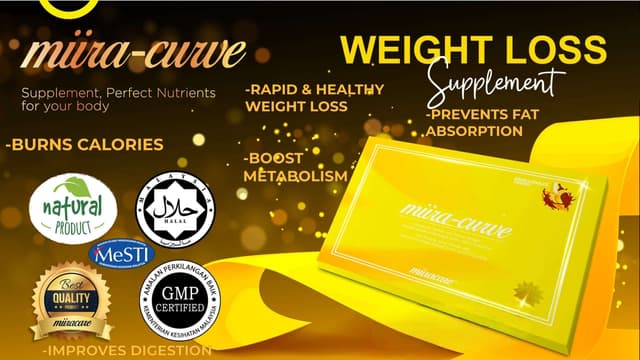 Miira-Curve, Ultimate Weight Loss Supplement.